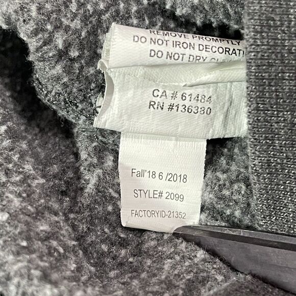 Majestic Green Bay Packers Hoodie Mens Medium Gray Sweatshirt Drawstring Logo - Picture 10 of 11